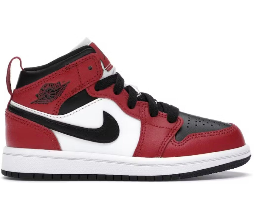 Air Jordan 1 Mid Chicago Toe (PS)