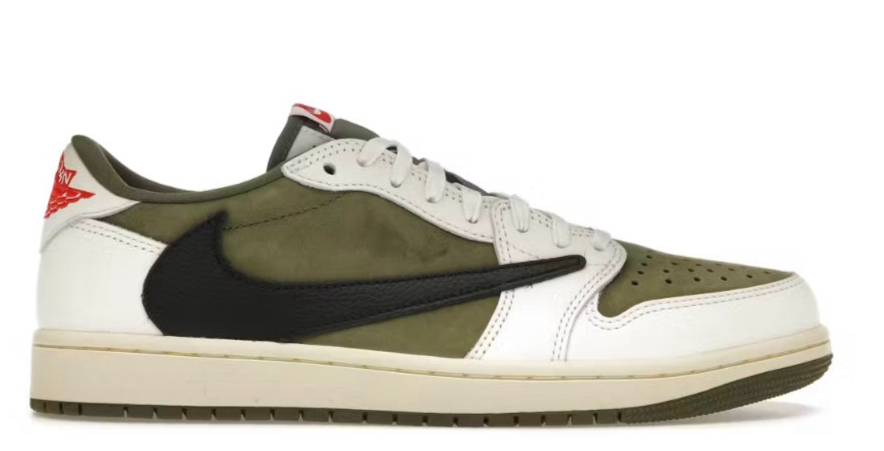 Air Jordan 1 Low Travis Scott Medium Olive