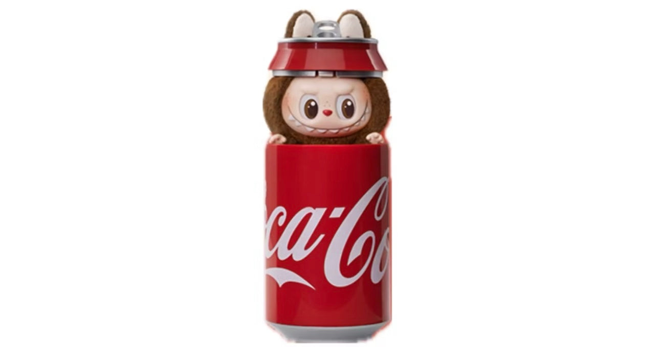 Pop Mart Labubu The Monsters Coca Cola Series Mysterious Guest Vinyl Plush Figure (Secret)