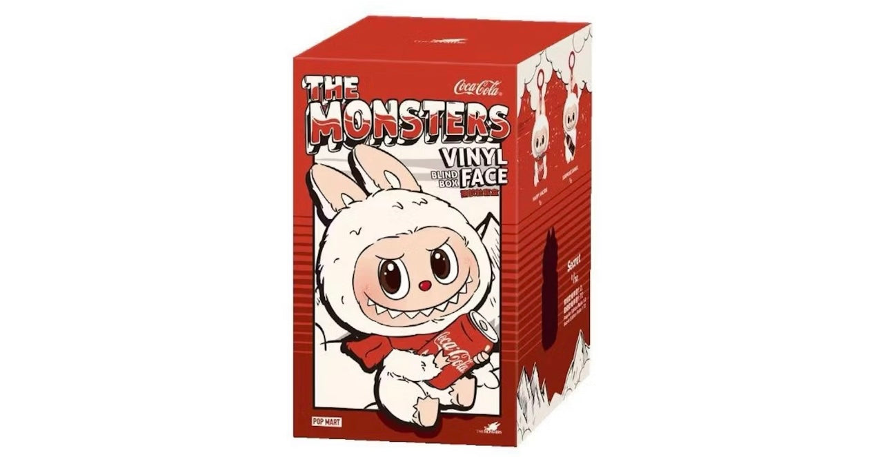 Pop Mart Labubu The Monsters Coca Cola Series Vinyl Face Single Blind Box