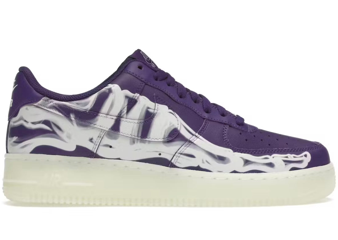 Nike Air Force 1 Low Purple Skeleton Halloween (2021)