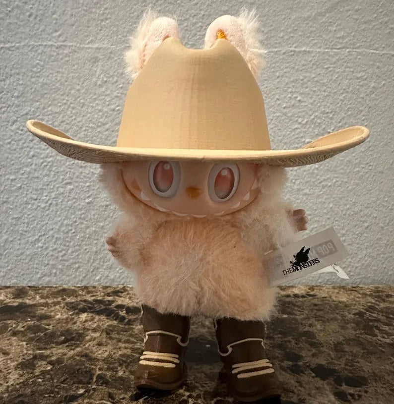 Cowboy Hat & Boots for Labubu