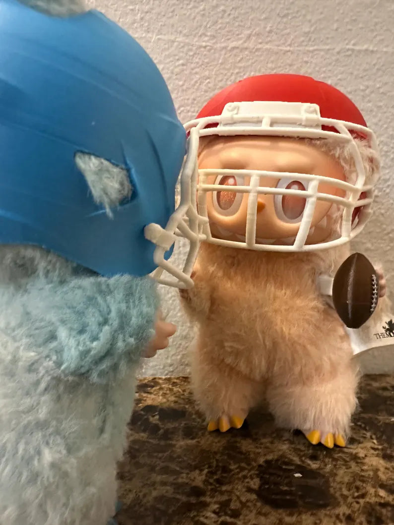 Labubu Football Gear – Helmet & Mini Ball