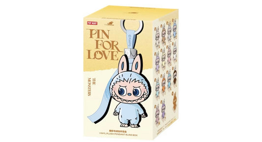 Pop Mart Labubu The Monsters Pin For Love Series Vinyl Plush Pendant (A-M) Single Blind Box