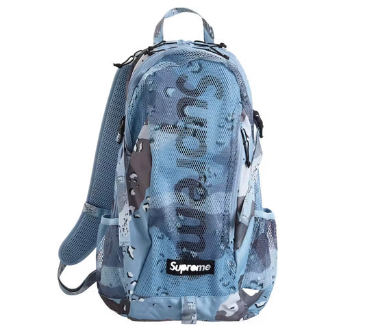 Supreme Backpack Blue Chocolate Chip Camo (SS20)