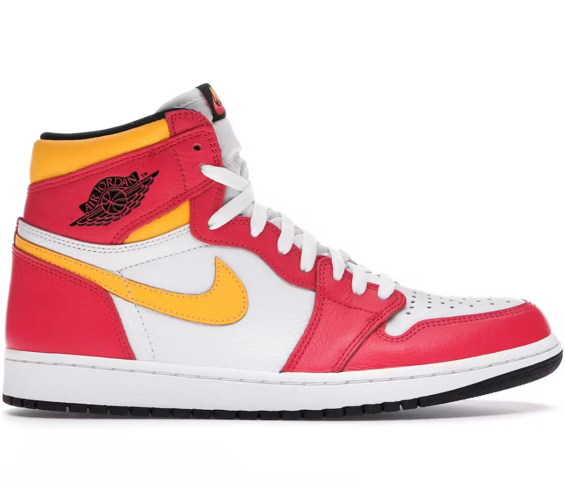 Air Jordan 1 High Light Fusion Red