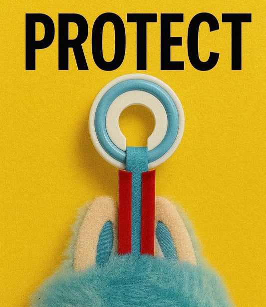 Labubu Keyring / Tag Anti-Theft & Drop-Prevention Covers