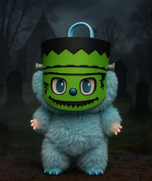 Frankenstein Labubu Halloween Mask/Topper
