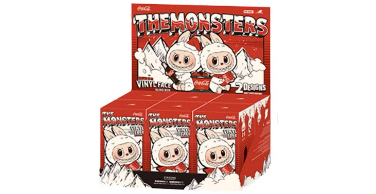 Pop Mart Labubu The Monsters Coca Cola Series Vinyl Face Sealed Case (6 Blind Box)