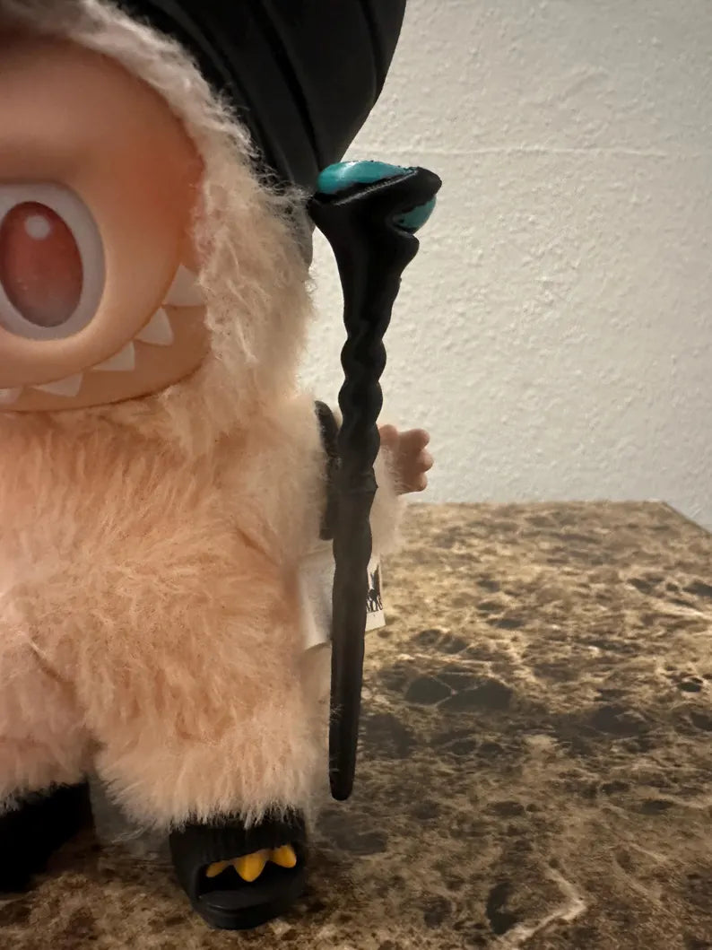 Labubu Maleficent Horns & Staff