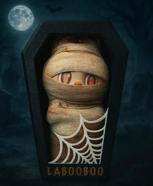 Original Labubu (LABOOBOO) MUMMY wrap + Coffin set