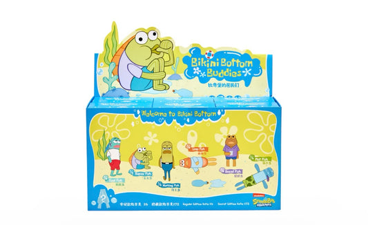 Pop Mart x Bikini Bottom Buddies Plush Sealed Case (6 Blind Box)
