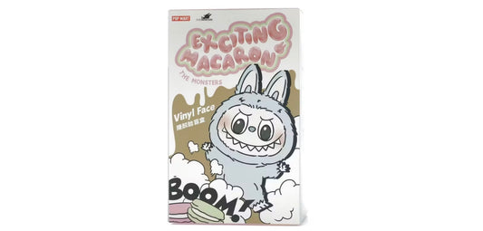 Pop Mart Labubu The Monsters Exciting Macaron Vinyl Plush Pendant Single Blind Box