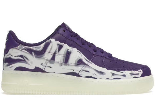 Nike Air Force 1 Low Purple Skeleton Halloween (2021)