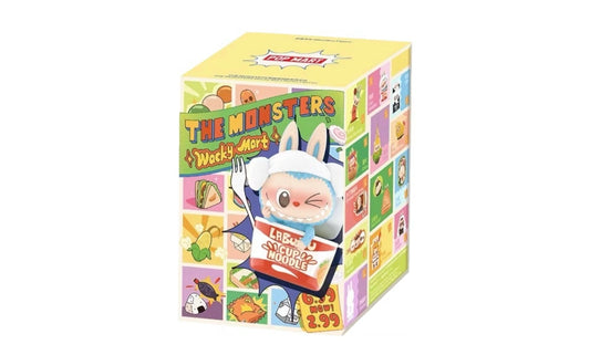 Pop Mart Labubu The Monsters Wacky Mart Series Figure Single Blind Box