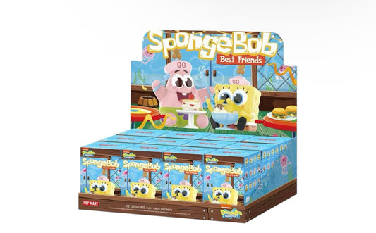 Pop Mart SpongeBob Best Friends Series Figure Sealed Case (12 Blind Box)