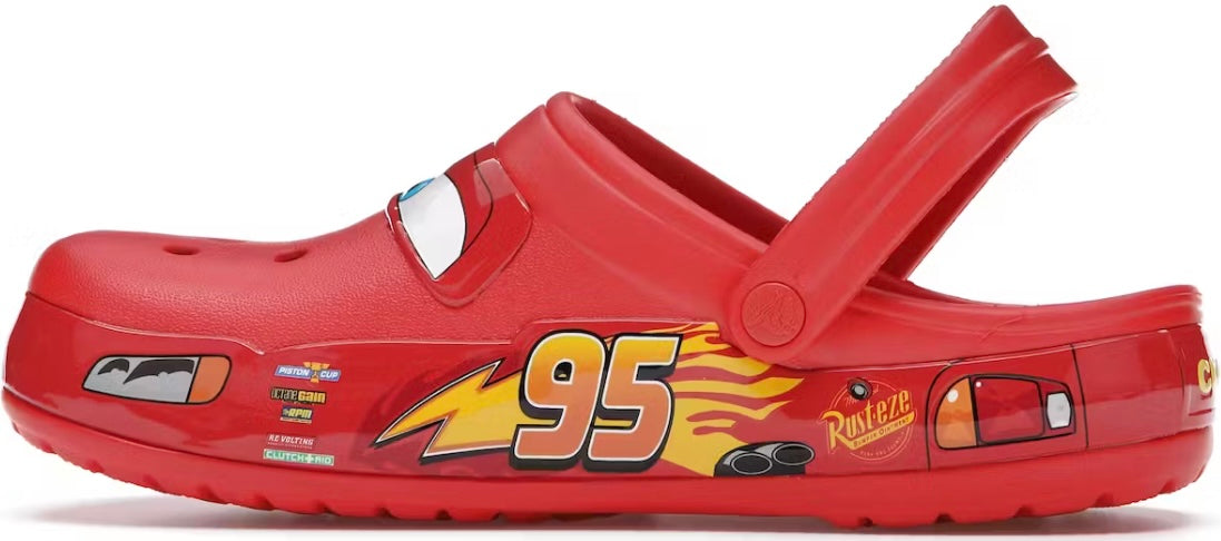Lighting Mcqueen Crocs