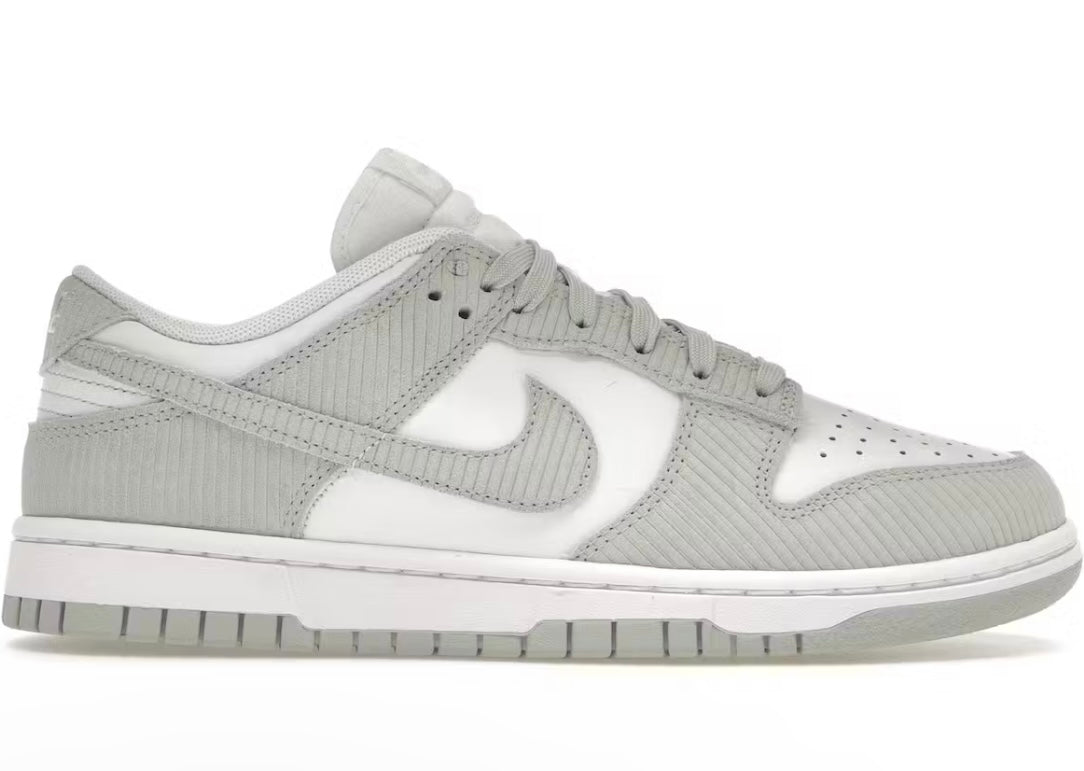 Nike Dunk Low Light Silver Corduroy (Women)