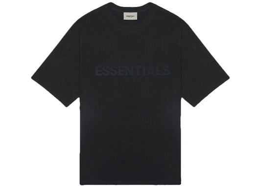 Fear Of God Essentials Boxy T-Shirt Applique Logo Black