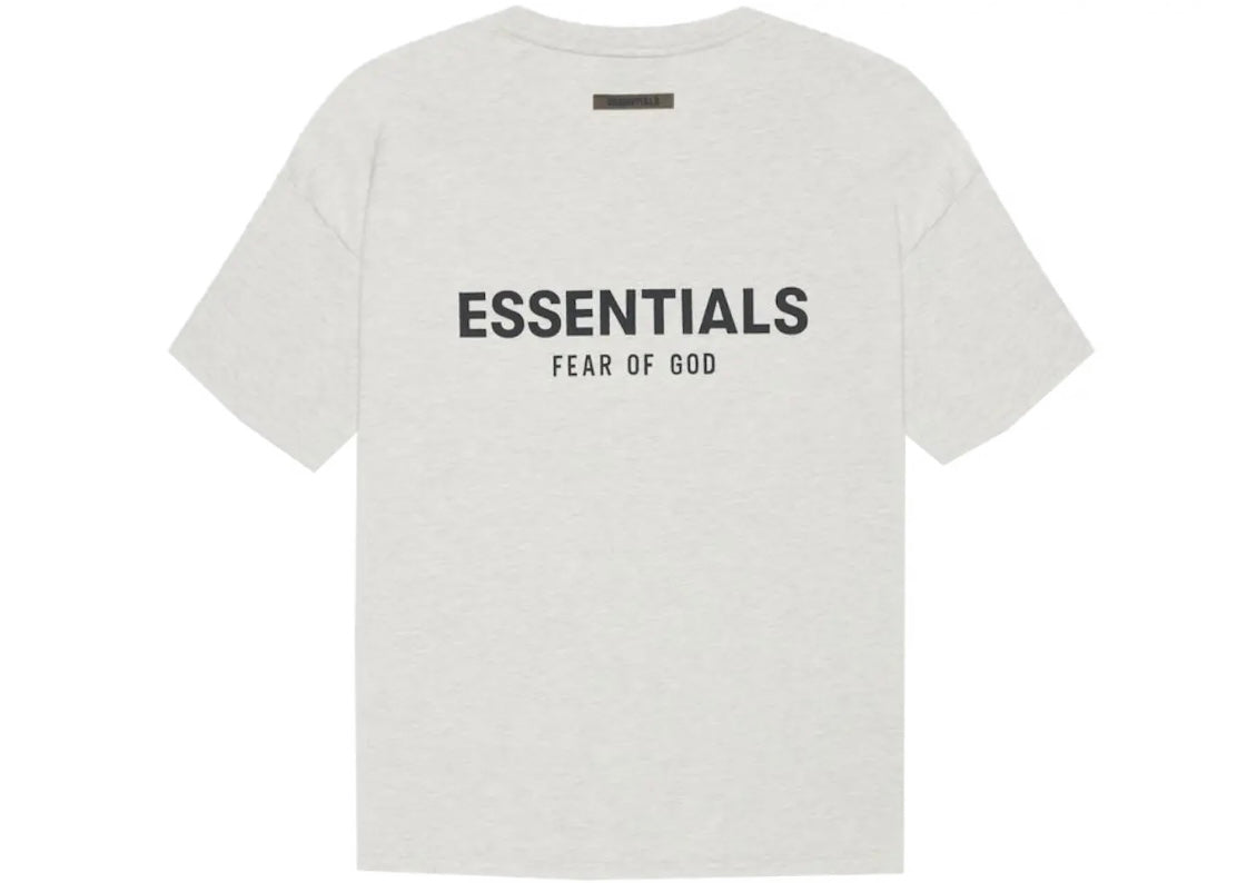 Fear Of God Essential T-Shirt Light Heather Oatmeal