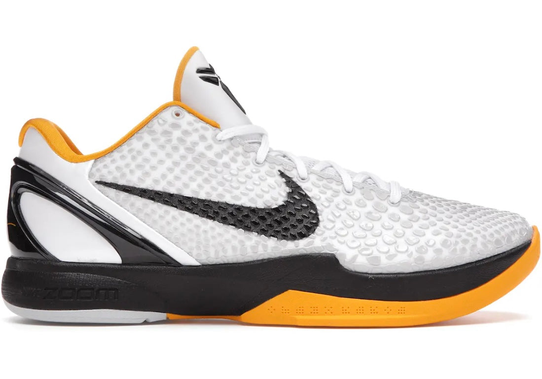 Kobe 6 Protro Playoff Pack White Del Sol